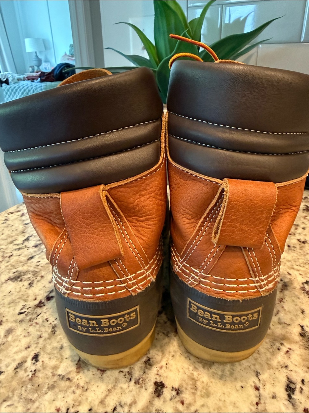 Vintage L.L.Bean Boots Men’s 11M Made in Maine USA Leather Duck Hunting Boots - Picture 4 of 14